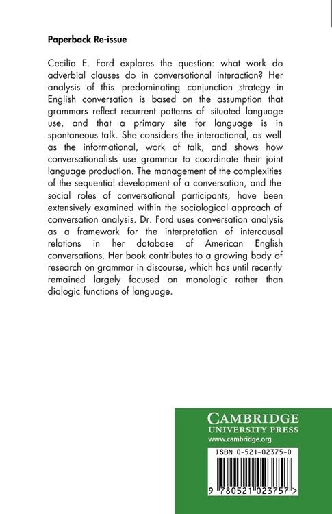 Produktbild: Grammar in Interaction