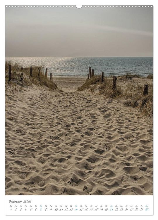 Produktbild: J&uuml;tlands Nordsee (Wandkalender 2026 DIN A2 hoch), CALVENDO Monatskalender