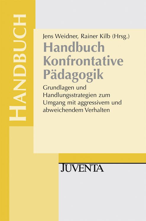 Produktbild: Handbuch Konfrontative P&auml;dagogik