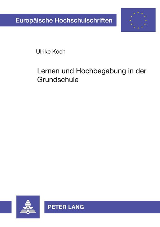 Produktbild: Lernen und Hochbegabung in der Grundschule