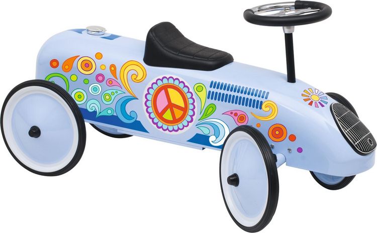 Produktbild: Rutscherfahrzeug blau, goki 66