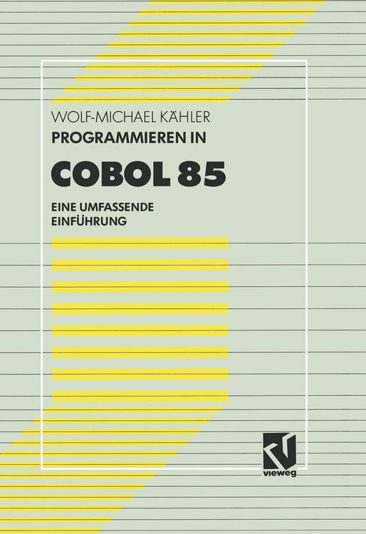 Produktbild: Programmieren in COBOL 85