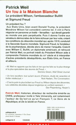 Produktbild: Un fou &agrave; la Maison Blanche