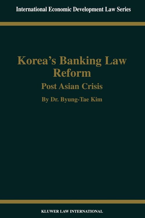 Produktbild: Korea's Banking Law Reform: Post Asian Crisis