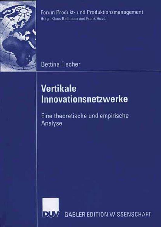 Produktbild: Vertikale Innovationsnetzwerke