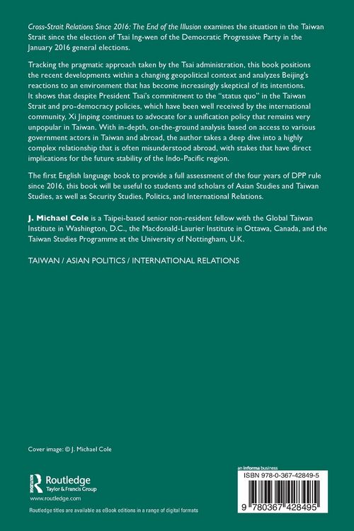 Produktbild: Cross-Strait Relations Since 2016
