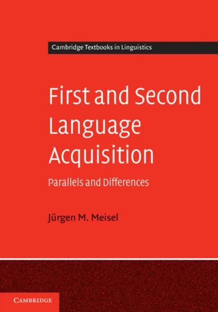 Produktbild: First and Second Language Acquisition
