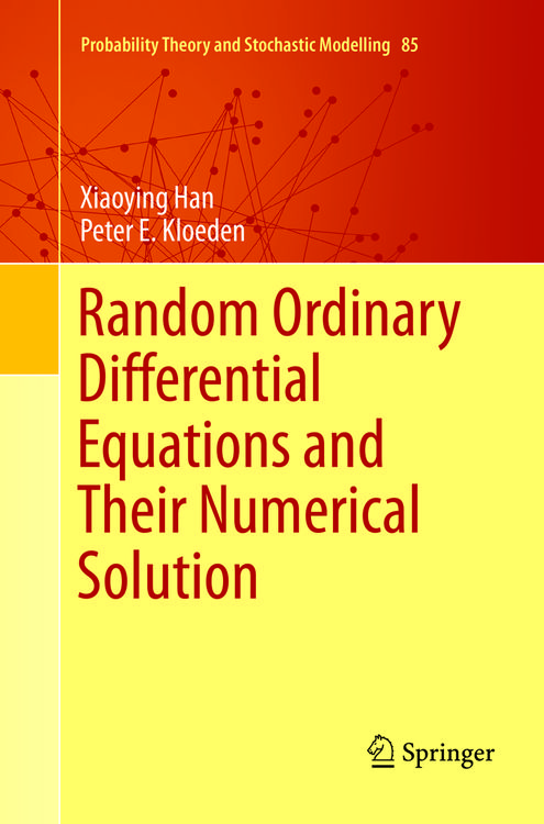 Produktbild: Random Ordinary Differential Equations and Their Numerical Solution