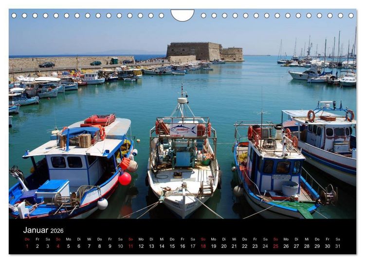 Produktbild: Insel Kreta (Wandkalender 2026 DIN A4 quer), CALVENDO Monatskalender
