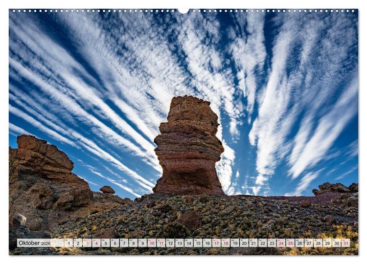 Produktbild: Die stille Magie der Insel Teneriffa (Wandkalender 2026 DIN A2 quer), CALVENDO Monatskalender