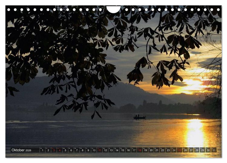 Produktbild: Zauberhafter Bodensee (Wandkalender 2026 DIN A4 quer), CALVENDO Monatskalender