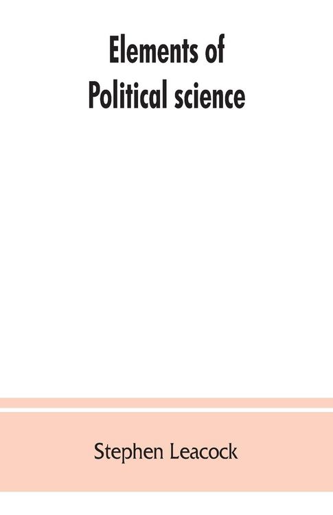 Produktbild: Elements of political science