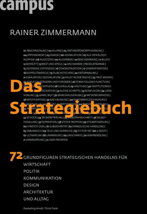 Produktbild: Das Strategiebuch