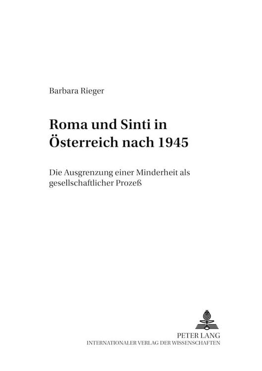 Produktbild: Roma und Sinti in &Ouml;sterreich nach 1945