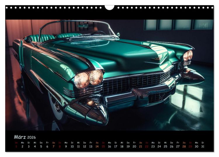 Produktbild: Surreale Oldtimer (Wandkalender 2026 DIN A3 quer), CALVENDO Monatskalender