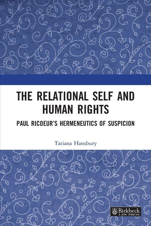 Produktbild: The Relational Self and Human Rights