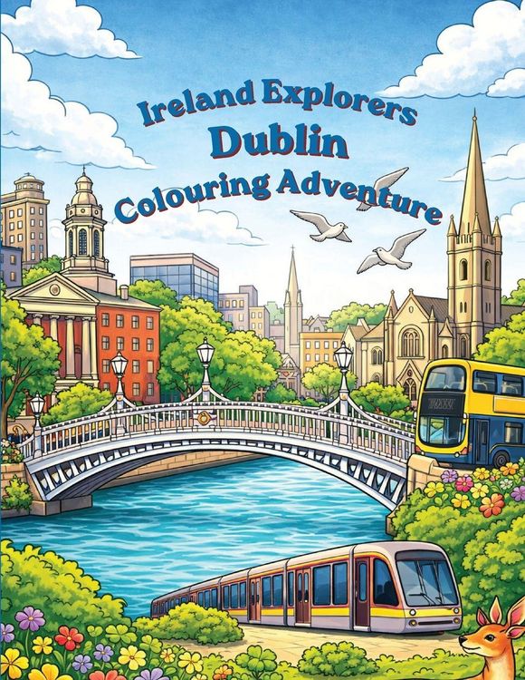 Produktbild: Ireland Explorers Dublin Colouring Adventure