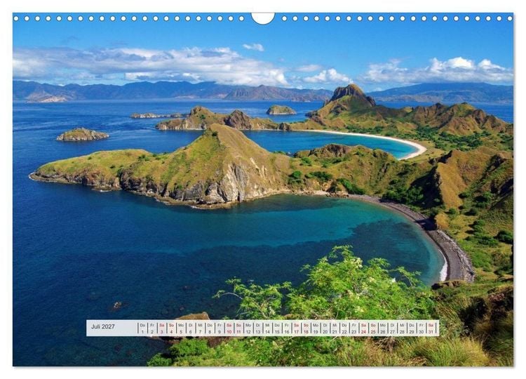 Produktbild: Bekanntes und Unbekanntes Indonesien (Wandkalender 2027 DIN A3 quer), CALVENDO Monatskalender