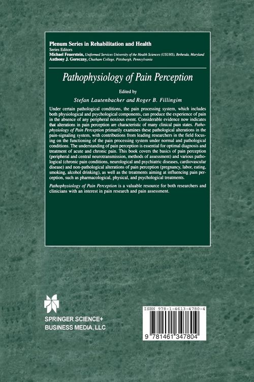 Produktbild: Pathophysiology of Pain Perception