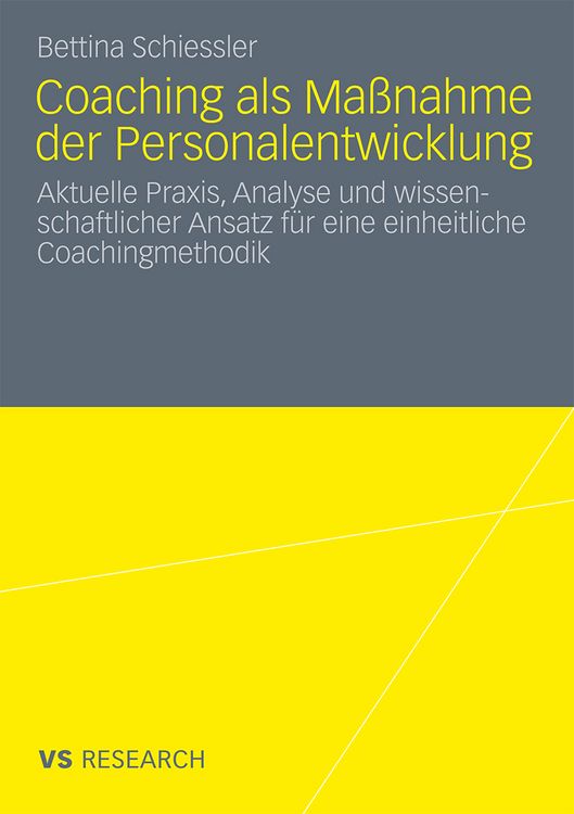 Produktbild: Coaching als Ma&szlig;nahme der Personalentwicklung
