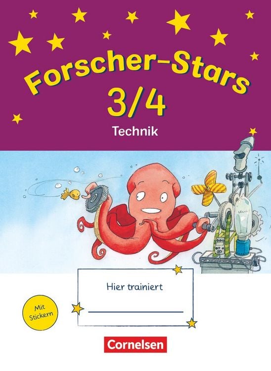 Produktbild: Forscher-Stars 3./4. Schuljahr. Technik