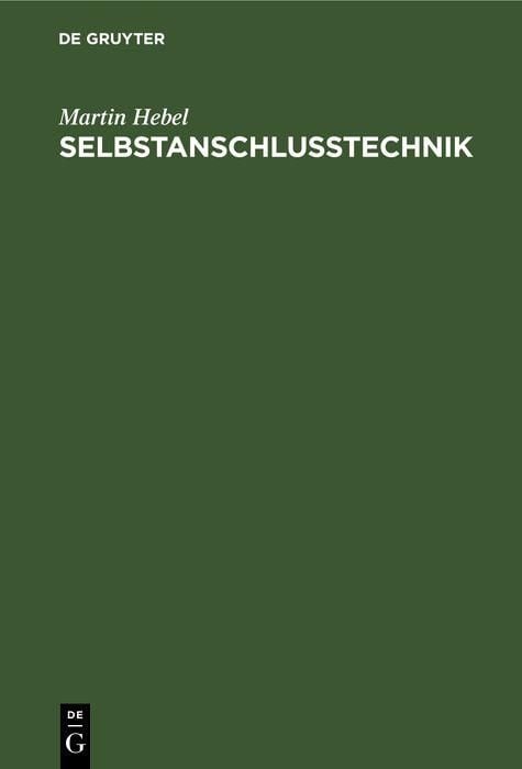 Produktbild: Selbstanschlusstechnik