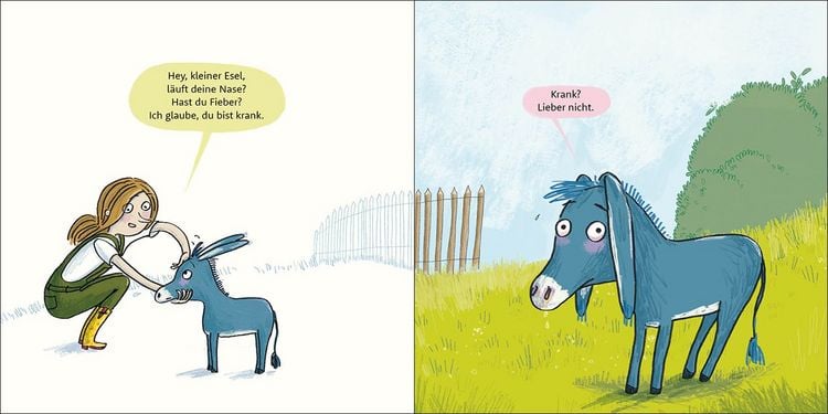 Produktbild: Der kleine Esel Liebernicht - Krank sein? Lieber nicht!