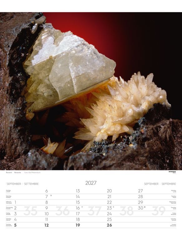 Produktbild: Mineralien Kalender 2027
