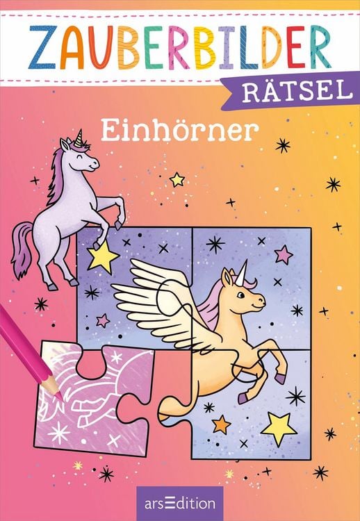 Produktbild: Zauberbilder-R&auml;tsel &ndash; Einh&ouml;rner
