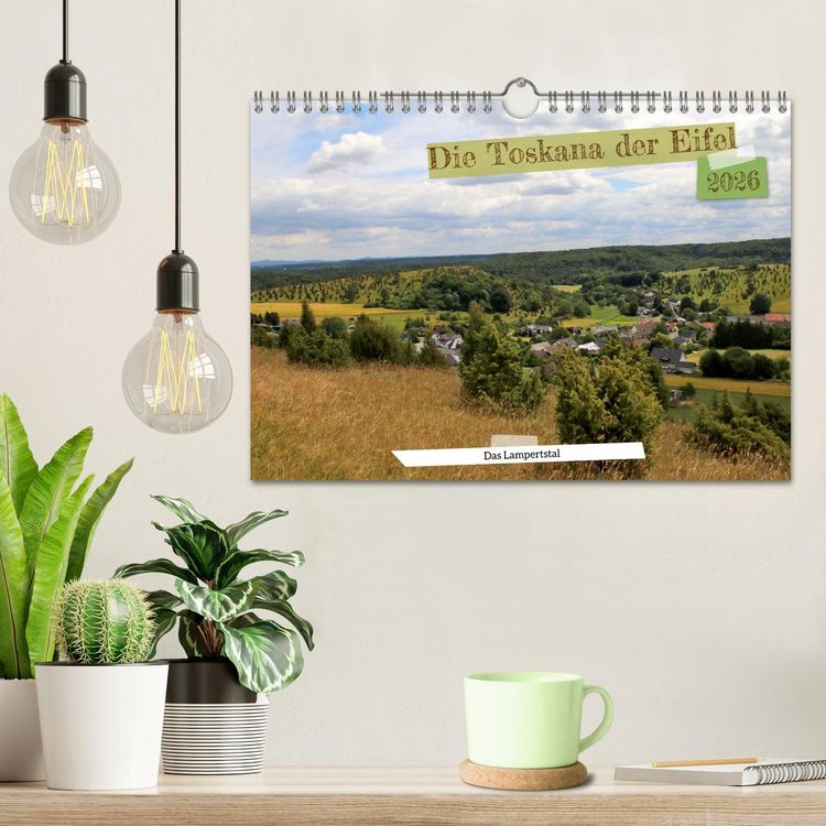 Produktbild: Die Toskana der Eifel - Das Lampertstal (Wandkalender 2026 DIN A4 quer), CALVENDO Monatskalender