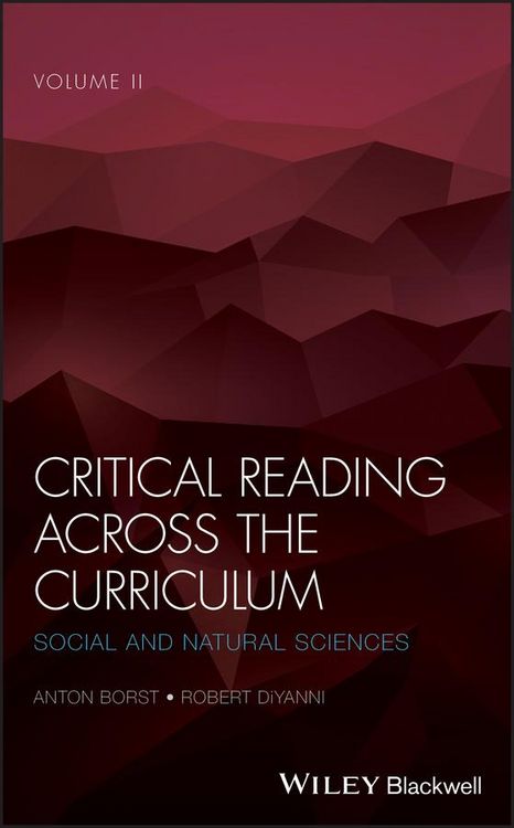 Produktbild: Critical Reading Across the Curriculum, Volume 2