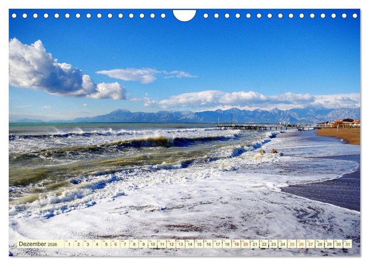 Produktbild: Urlaubsparadies Antalya-Lara (Wandkalender 2026 DIN A4 quer), CALVENDO Monatskalender