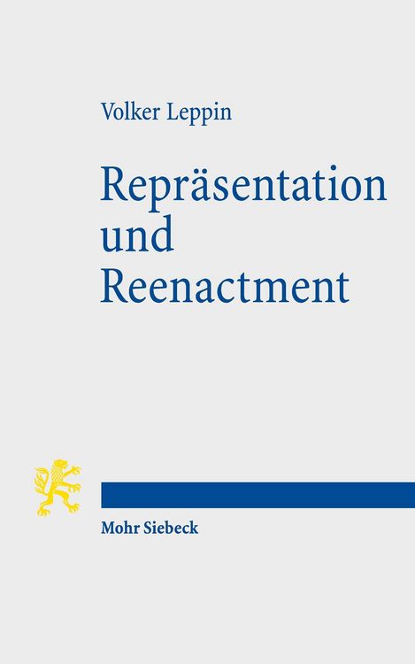 Produktbild: Repr&auml;sentation und Reenactment