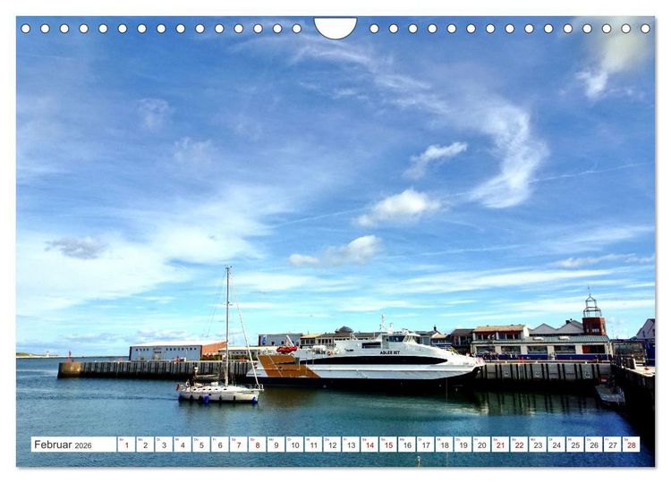 Produktbild: Helgoland Highlights (Wandkalender 2026 DIN A4 quer), CALVENDO Monatskalender