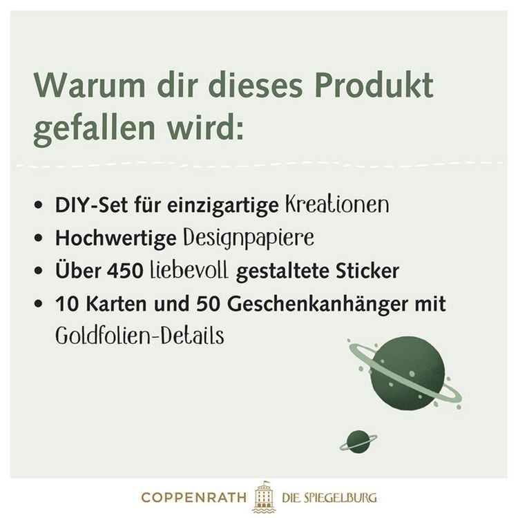 Produktbild: Designpapier-Kreativbuch Sparkle & Stars