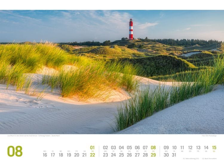 Produktbild: Nordsee ReiseLust Kalender 2027 | von Ostfriesland bis nach Sylt