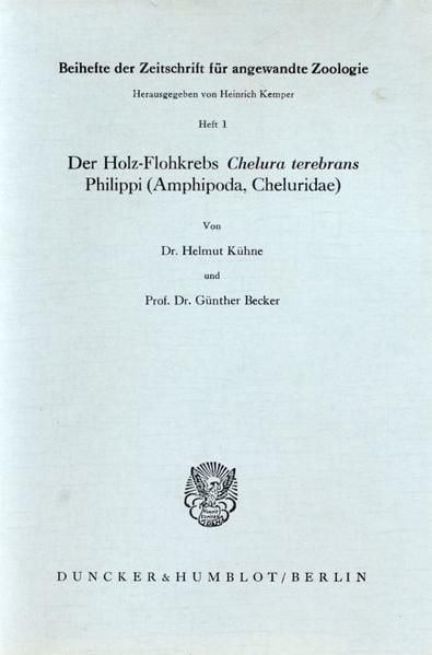 Produktbild: Der Holz-Flohkrebs Chelura terebrans Philippi (Amphipoda, Cheluridae).