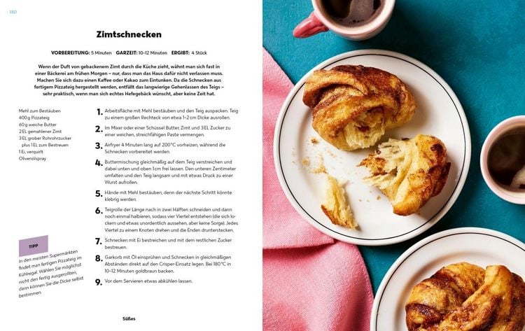 Produktbild: Das geniale Airfryer-Kochbuch &ndash; 15-Minuten-Gerichte