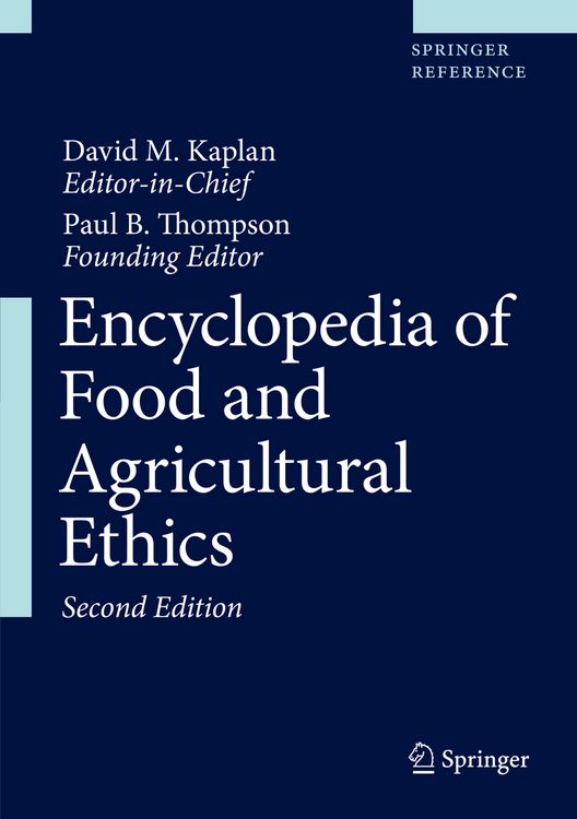 Produktbild: Encyclopedia of Food and Agricultural Ethics