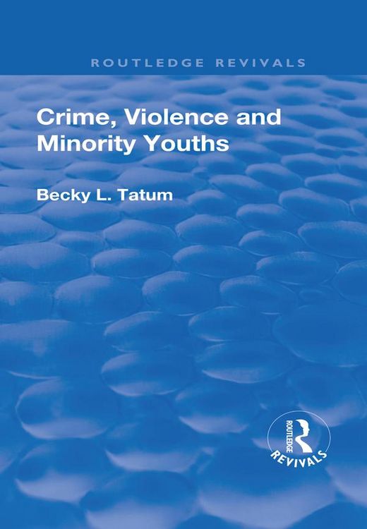 Produktbild: Crime, Violence and Minority Youths