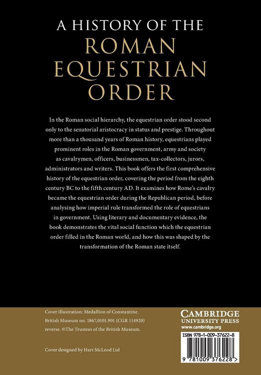 Produktbild: A History of the Roman Equestrian Order