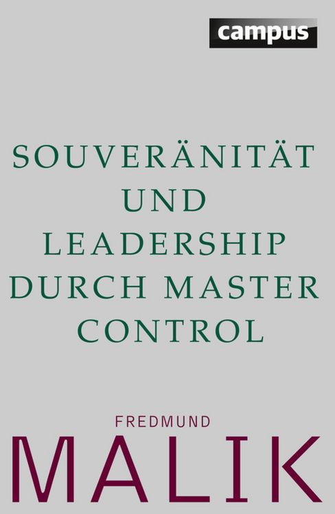 Produktbild: Souver&auml;nit&auml;t und Leadership durch Master Control