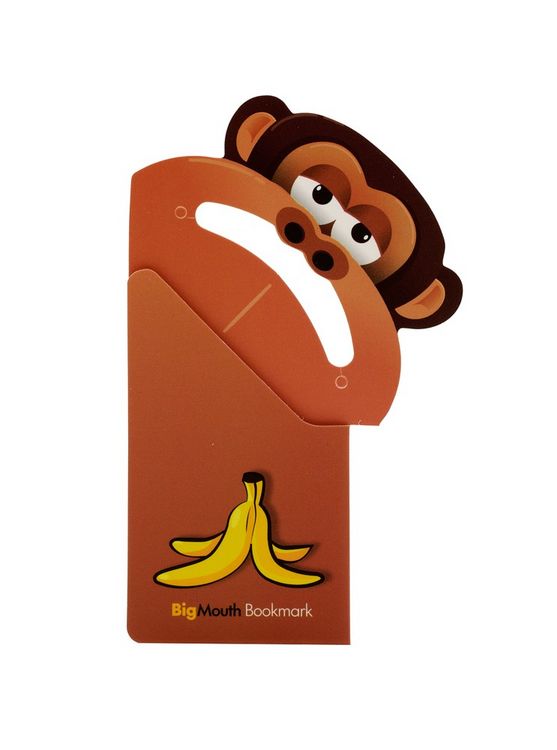 Produktbild: Bigmouth Affe - Dein schlaues Lesezeichen - Mit Magnet