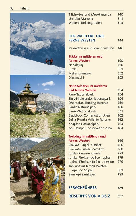 Produktbild: TRESCHER Reisef&uuml;hrer Nepal