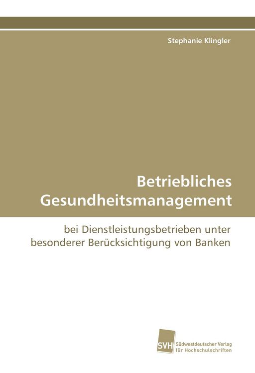 Produktbild: Betriebliches Gesundheitsmanagement