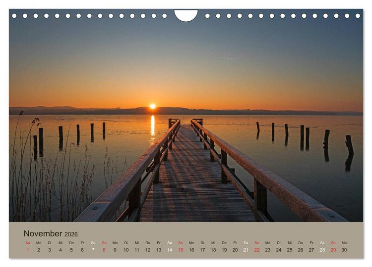 Produktbild: Lichtstimmungen im sch&ouml;nen Schleswig Holstein (Wandkalender 2026 DIN A4 quer), CALVENDO Monatskalender