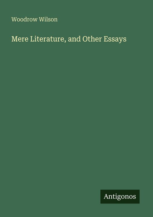 Produktbild: Mere Literature, and Other Essays
