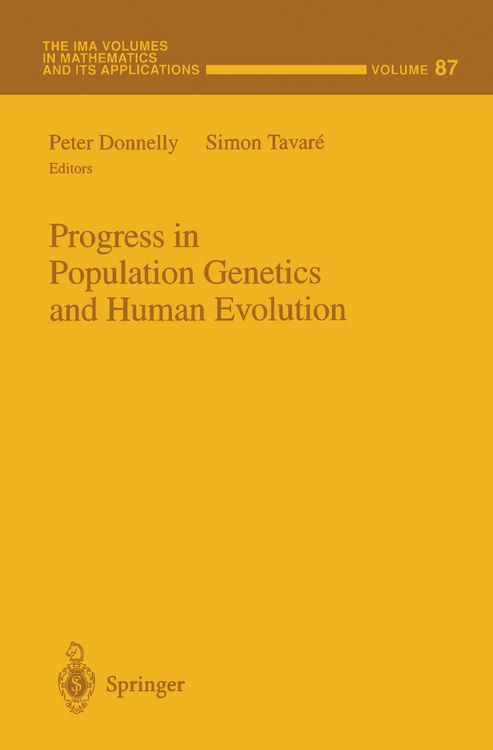 Produktbild: Progress in Population Genetics and Human Evolution