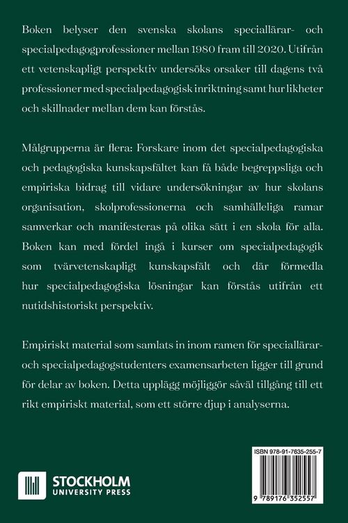 Produktbild: Specialpedagogik som politik och praktik