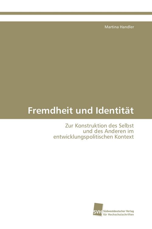Produktbild: Fremdheit und Identit&auml;t